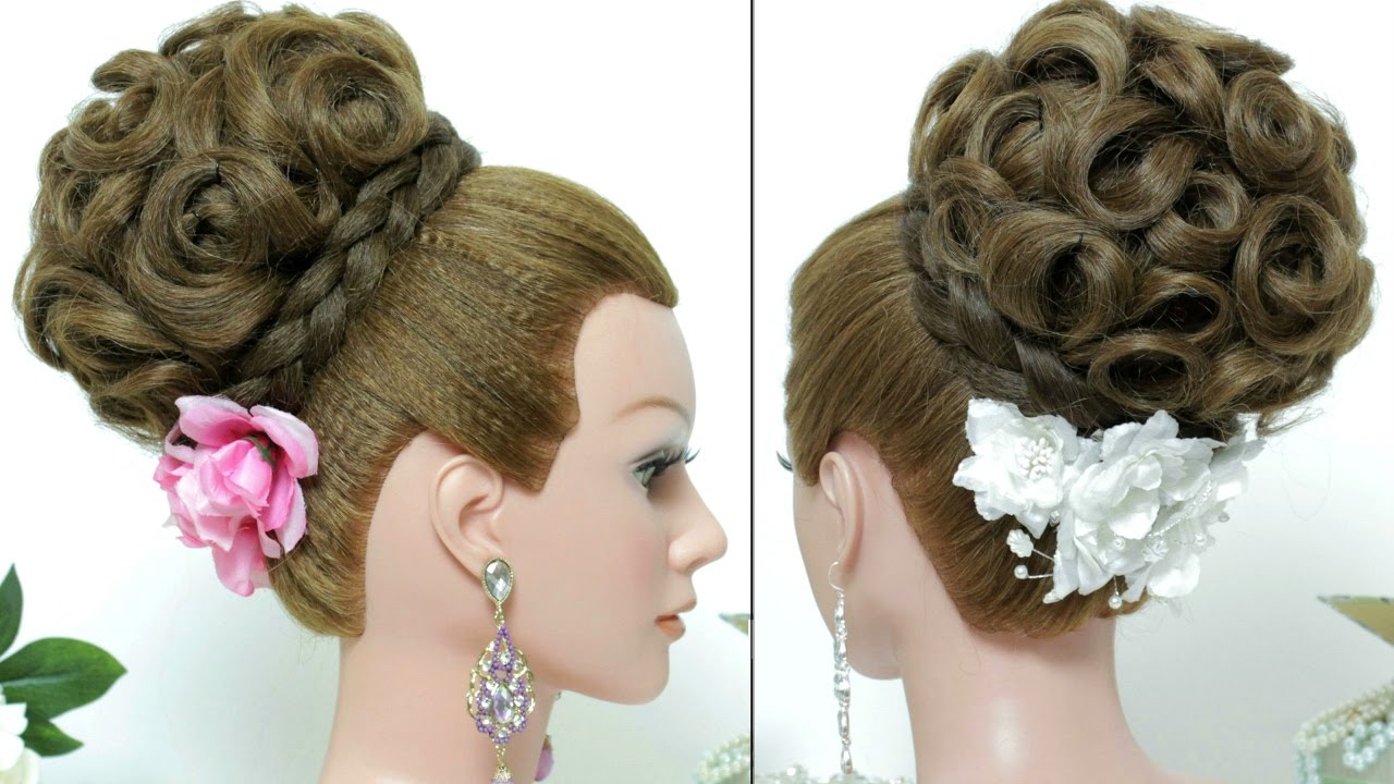 Bridal Hairstyle Updo For Long Hair Tutorial